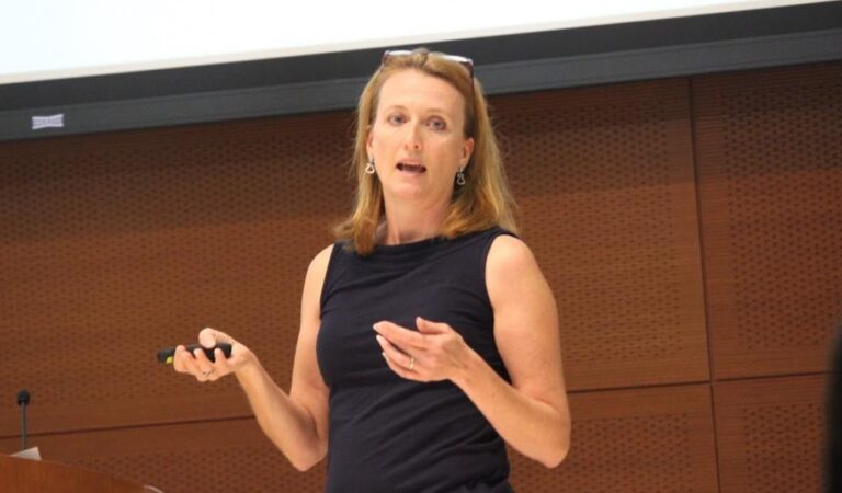 Tania Nyman pitches LA-5 voters on a ‘Newer Deal Democrat’ vision rooted in public schools, public services and democratic control