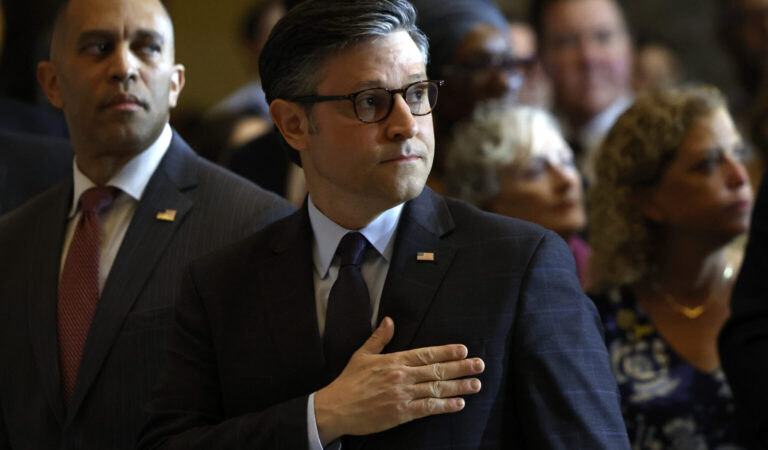 Mike Johnson Picks Trump Over Pope