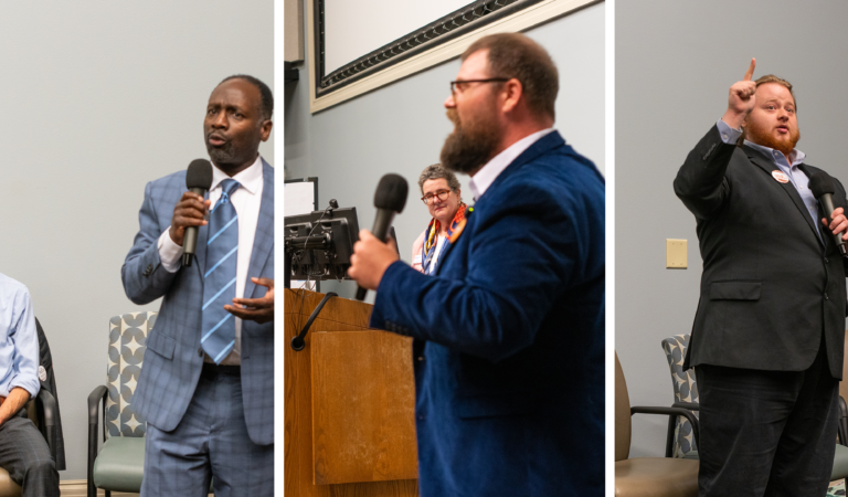 At Ruston Roadshow Stop, Democrats Make Their Case on Health Care, Utility Bills and North Louisiana’s Future