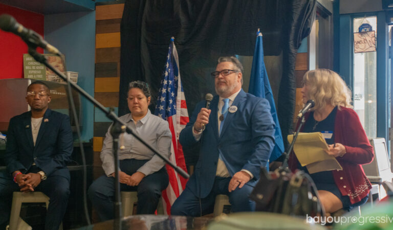 With Early Voting Underway, Democratic Candidates Make Their Case in Lake Charles