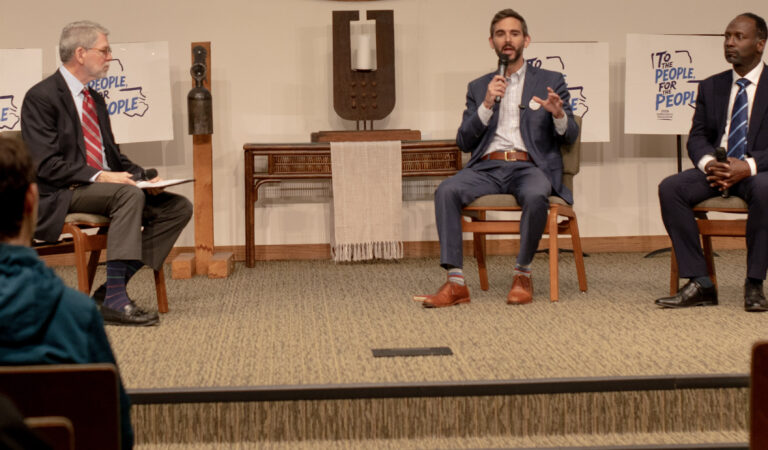 Albares, Crockett Make Baton Rouge Pitch In U.S. Senate Forum